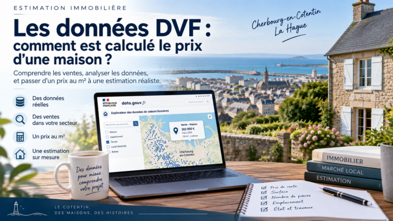 Maison familiale avec jardin à Cherbourg – estimation immobilière