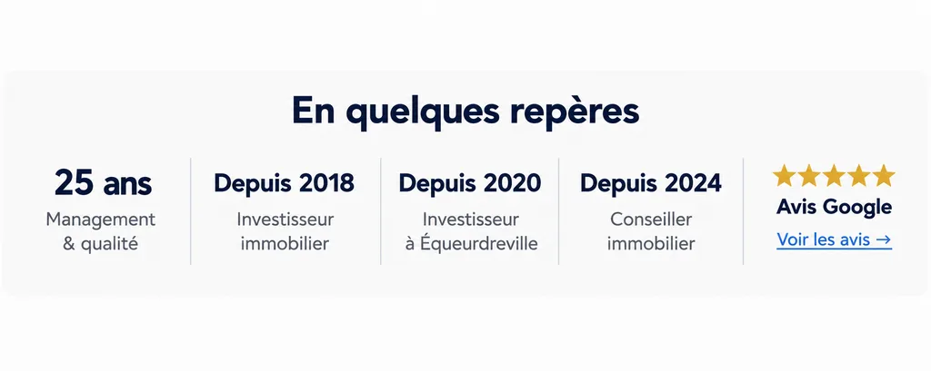 Parcours de Sébastien Lecarpentier, conseiller immobilier à Cherbourg-en-Cotentin et dans La Hague