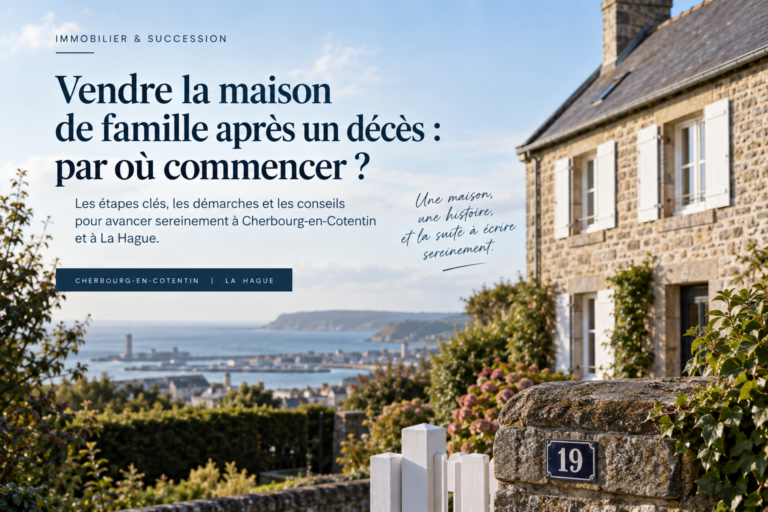 Maison familiale à Cherbourg-en-Cotentin après une succession
