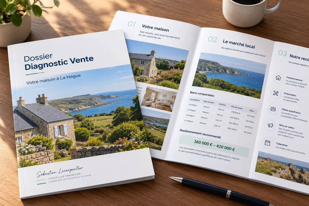 Dossier Diagnostic Vente avec analyse d’une maison familiale à La Hague